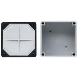 IP56 Junction Box with Gasket 100 x 100 x 75mm 