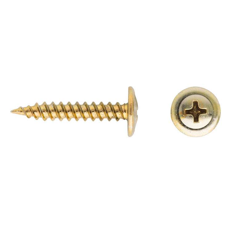 Button Head Needle Point Screw 8G x 25mm - 500 Pack Button Head Needle Point Screw 8g x 25mm 1000PK