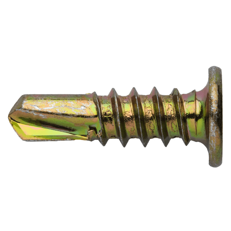 Flat Top Drill Point Screw 10G x 16mm - 500 Pack Flat Top Drill Point Screw 10g x 16mm 1000PK