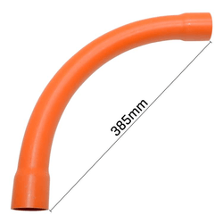 90° Sweep Bend Orange 40mm 