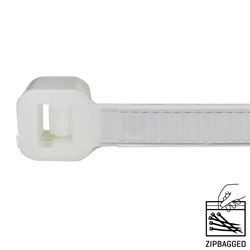 Natural Cable Ties 100 x 2.5mm - 100 Pack