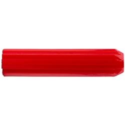 Wall Plug - Red 6 x 25mm 1000Pk