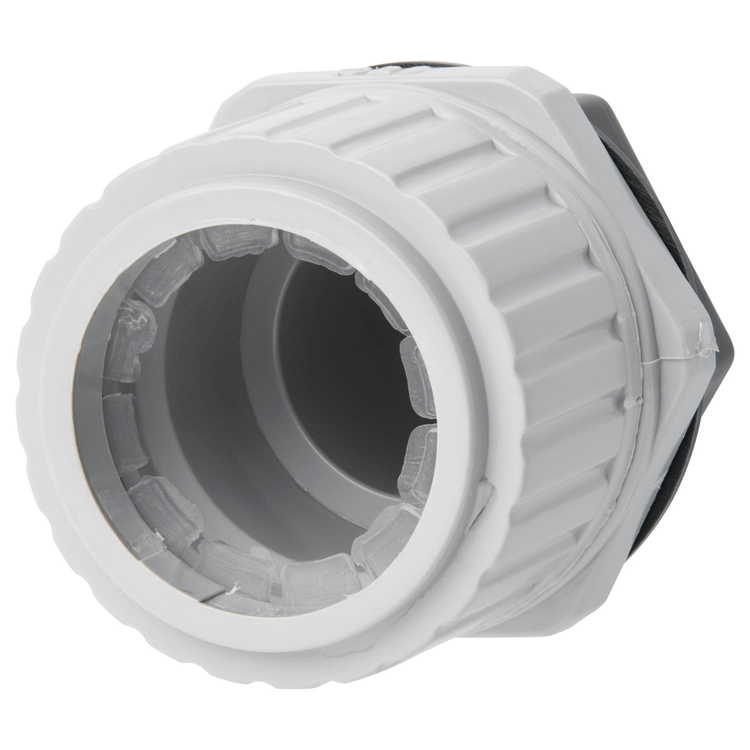 Corrugated Conduit Gland (Grey) 25mm - 50 Pack Corrugated Conduit Gland (Grey) 25mm 50Pk