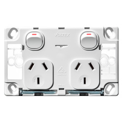 Voltex Classic Double Power Outlet 250V 10A