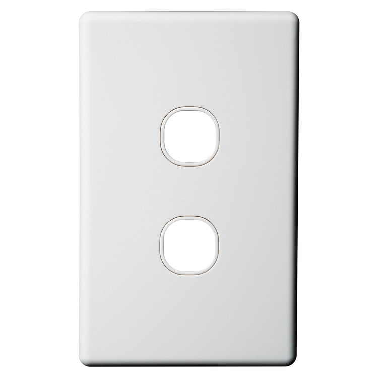 CSW2P Voltex Classic 2 Gang Switch Plate
