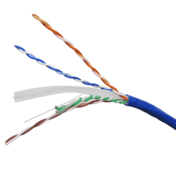 Cat6 UTP LAN cable, 305m Reel. Blue. Fluke tested