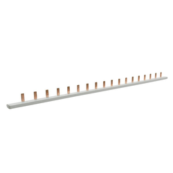 Insulated Busbar to Suit 1 Pole MCB - 18 pin wide - 330mm Insulated Busbar - Pin Type 1 Pole 18 pin