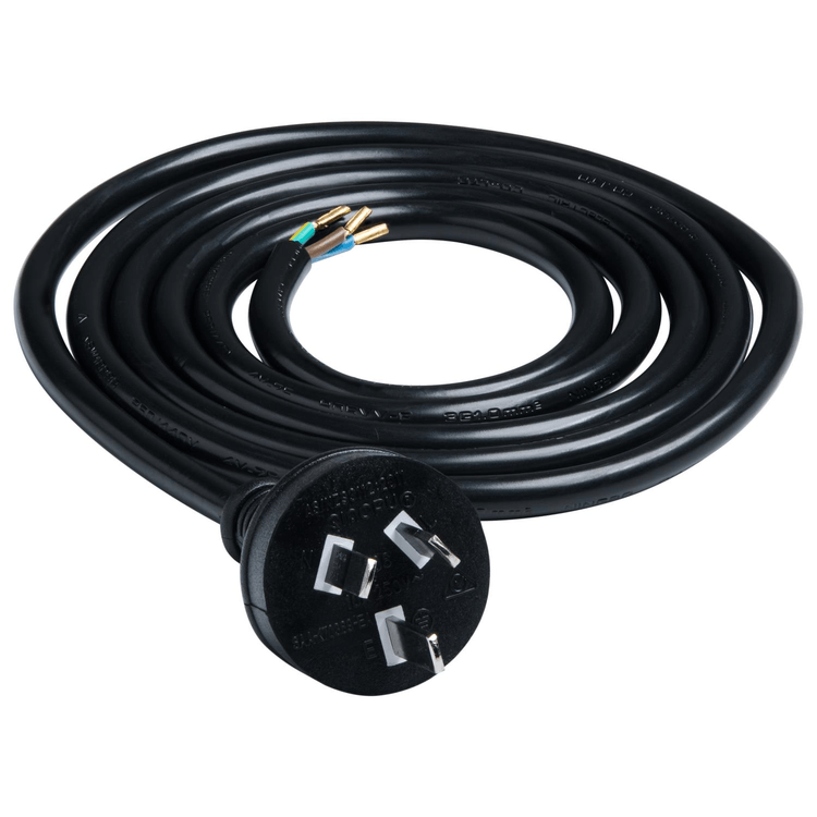 OS06A 10A 3 Pin Flex And Plug Lead - 1.7 m - 3 Core - 1.0mm²