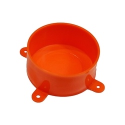 Orange Disposable junction box Lid With Lugs