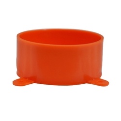Orange Disposable junction box Lid With Lugs