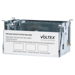 Voltex Fire Rated Wall Boxes - 10 Pack