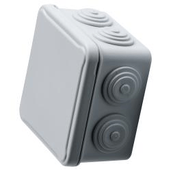 Voltex IP54 (84 x 84 x 50mm) Junction Box with conical cable-glands