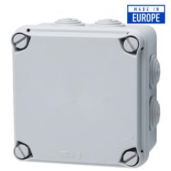 Voltex IP65 (108 x 108 x 64mm) Junction Box with conical cable-glands