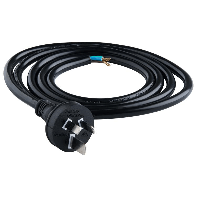 OS06A15 15A 3 Pin Flex and Plug Lead - 1.7 m - 3 Core - 1.5mm²