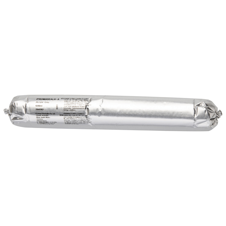 FRS600 Fire Rated Sealant - 600ml Foil Tube Grey