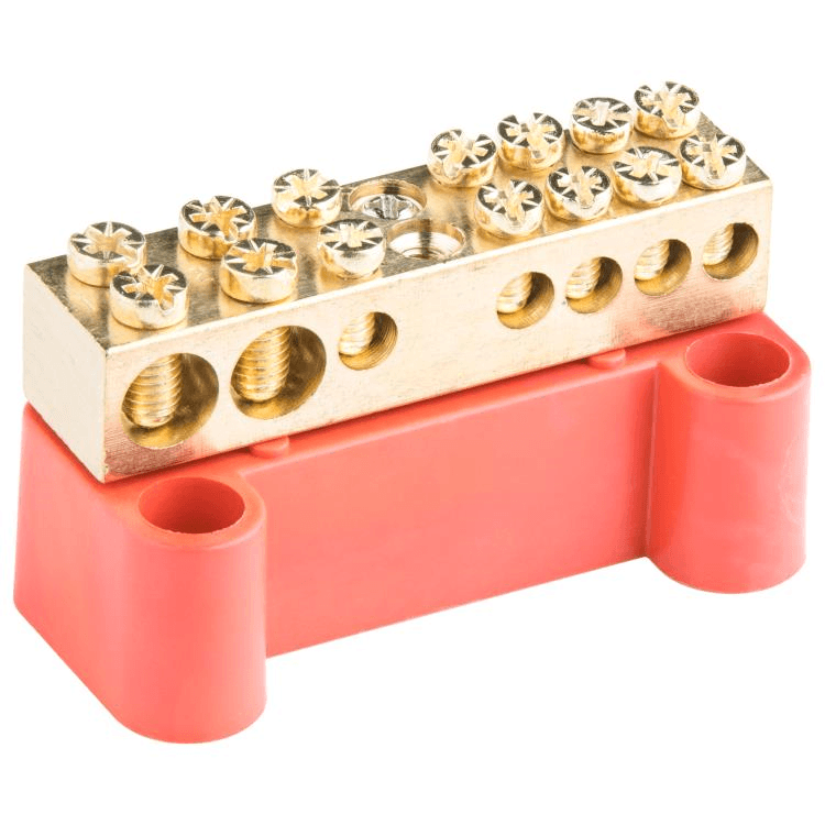 L7R 100A 500V Active Link 7 Hole - Red - Max. Cable 16mm²