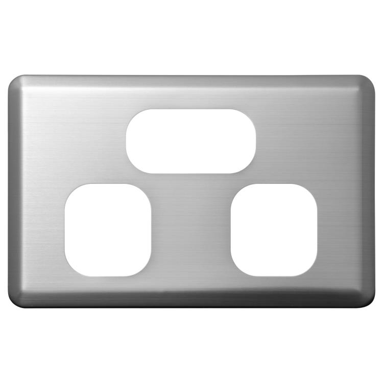 SLPP2HPS Voltex Shadowline Stainless Steel Cover Plate - suits SLPP2H AND SLPP2HX