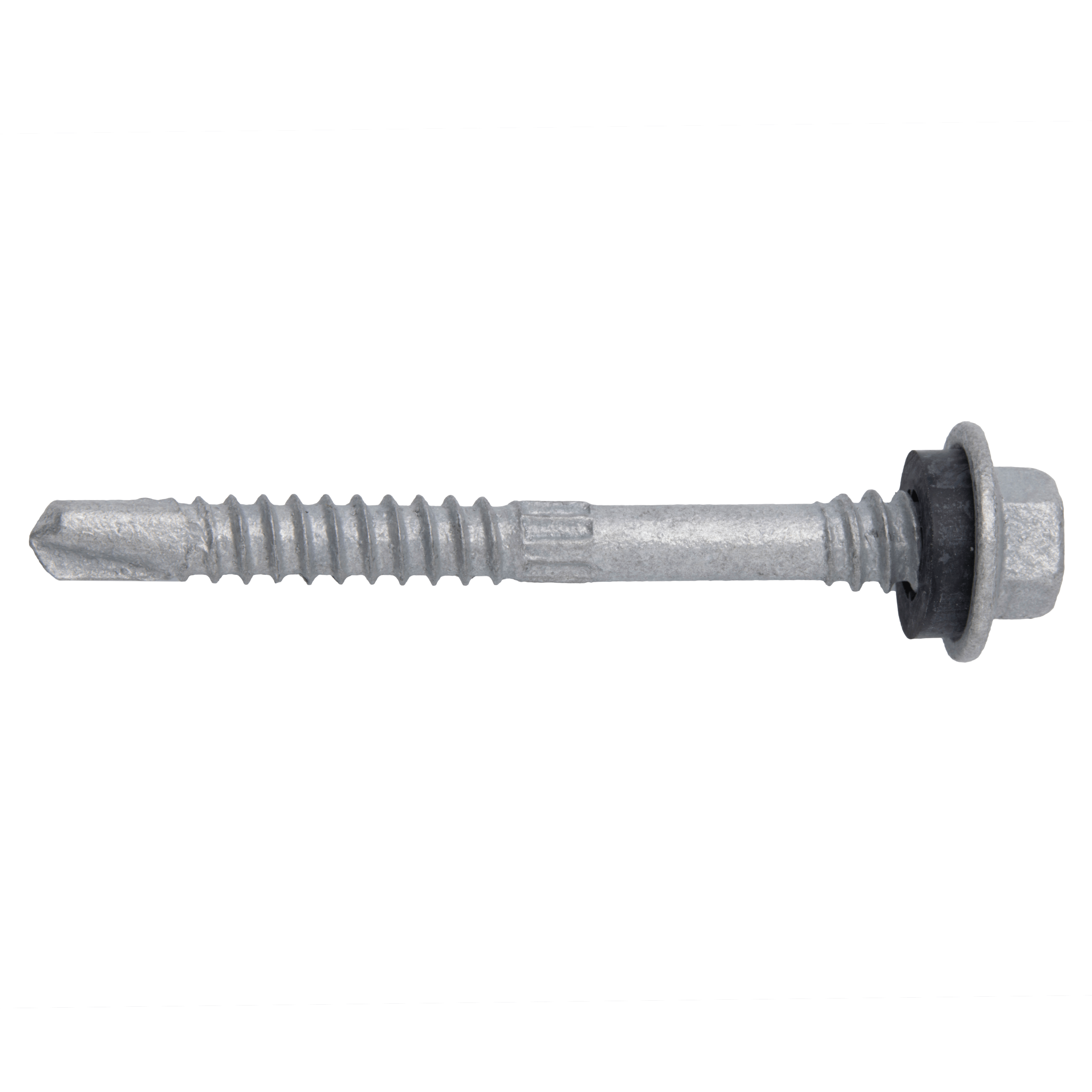 Hex Head Drill Point Roofing Screw 12G x 55mm with Seal - 1000 Pack Hex Head Drill Point Roofing Screw 12G x 55mm with Seal - 1000 Pack