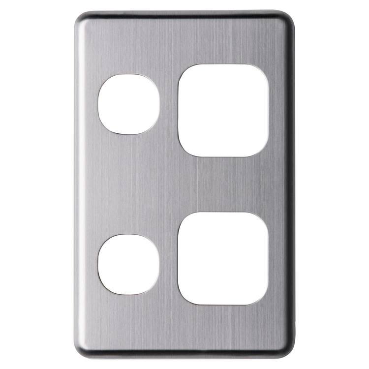 SLPP2VPS Voltex Shadowline Stainless Steel Cover Plate to suit SLPP2V