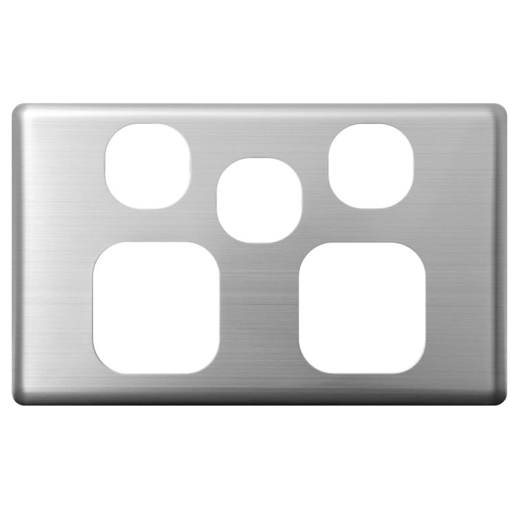 SLPP2HUXPS Voltex Shadowline Stainless Steel Cover Plate - suits SLPP2HUSB and SLPP2HXWM