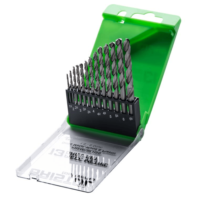BTW13M Bristol Metric Drill Set 13 Piece