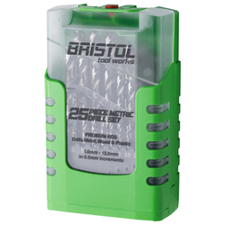 Bristol Metric Drill Set 25 Piece